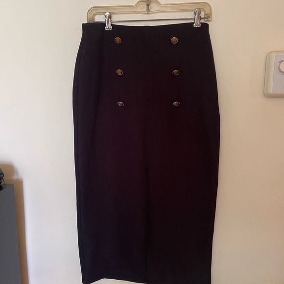 Black Button-Front co-ord set - Picture 3 of 6